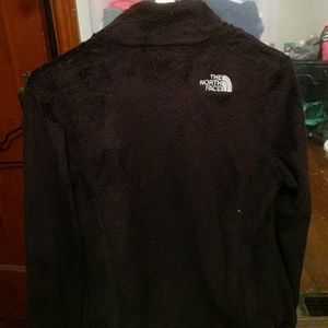 Fuzzy North Face jacket!